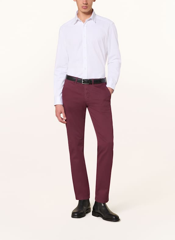 STROKESMAN'S Chino slim fit ROȘU ÎNCHIS