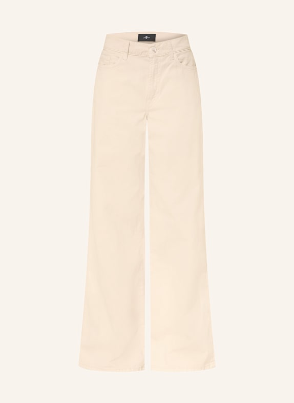7 for all mankind Wide Leg Jeans LOTTA HELLGELB