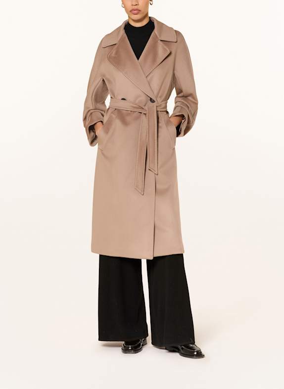 WEEKEND Max Mara Wollmantel RESINA HELLBRAUN
