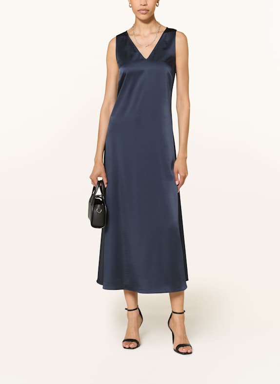 WEEKEND Max Mara Satinkleid OTTELIA DUNKELBLAU