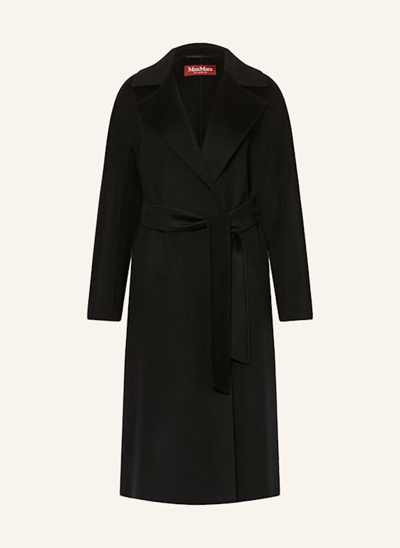 Max Mara STUDIO Wollmantel CLES SCHWARZ