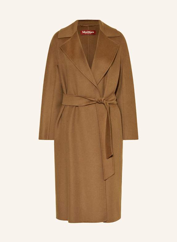 Max Mara STUDIO Wollmantel CLES HELLBRAUN