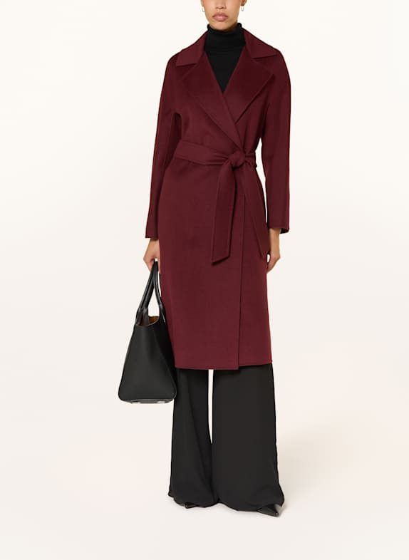 Max Mara STUDIO Wollmantel CLES DUNKELROT