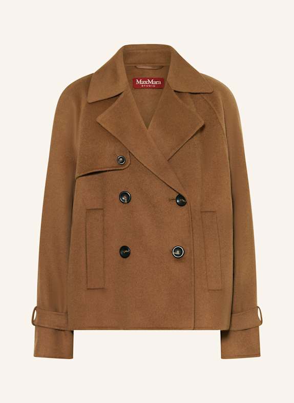 Max Mara STUDIO Trench-Jacke NUPAR COGNAC