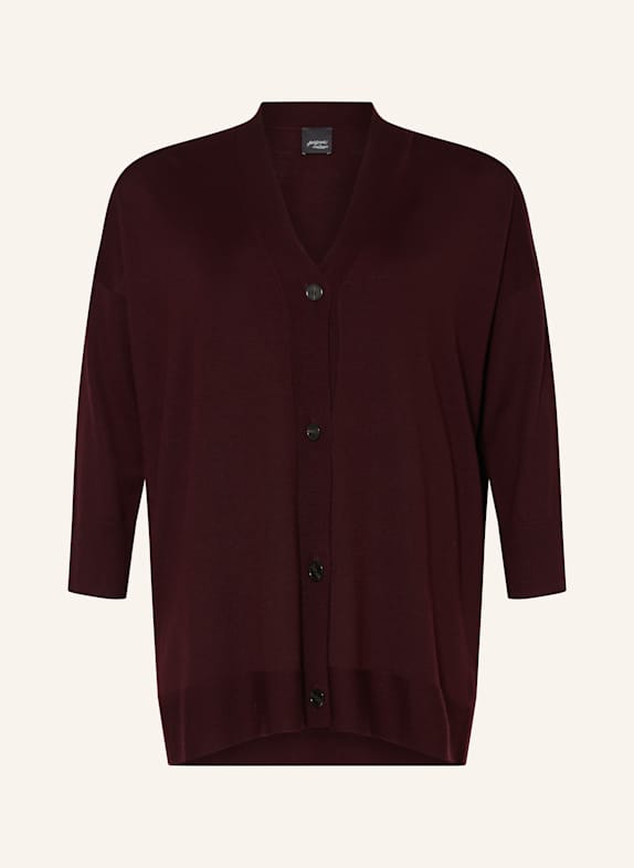 Shirt dress VALLO Cardigan TENORE DARK RED