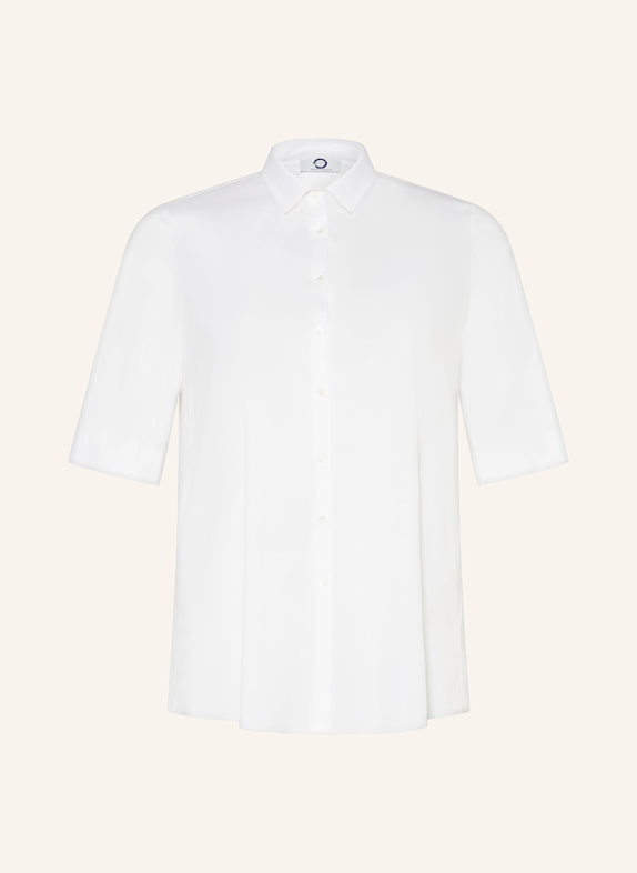 MARINA RINALDI VOYAGE Hemdbluse BEATRIXA mit 3/4-Arm WEISS