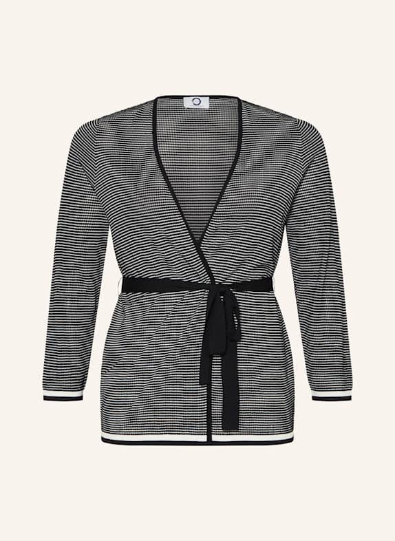 MARINA RINALDI VOYAGE Strickhülle CALDEO SCHWARZ/ WEISS