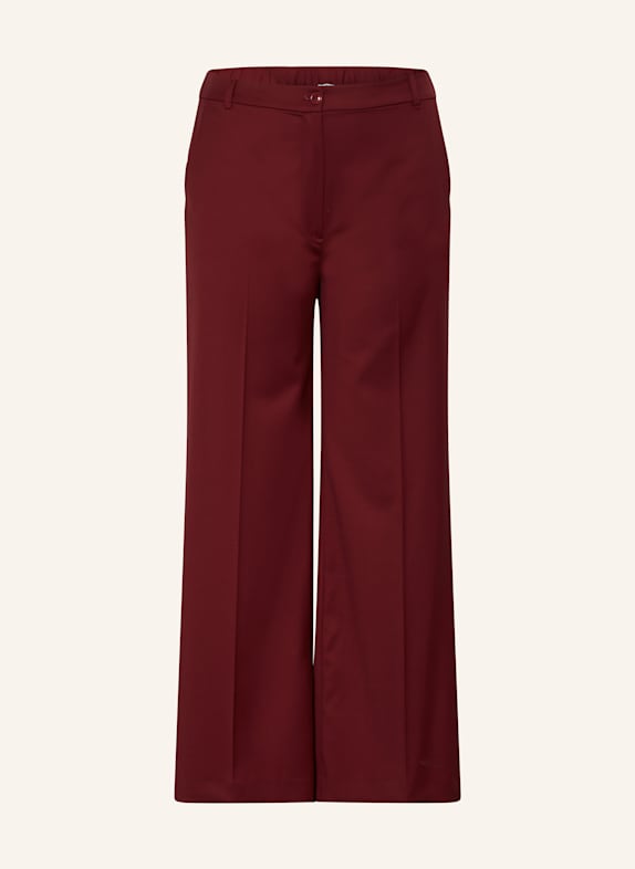 MARINA RINALDI VOYAGE Marlenehose WHISKY DUNKELROT