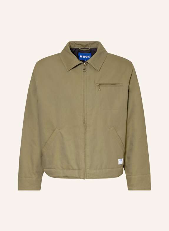 HUGO BLUE Overshirt BLAKE KHAKI