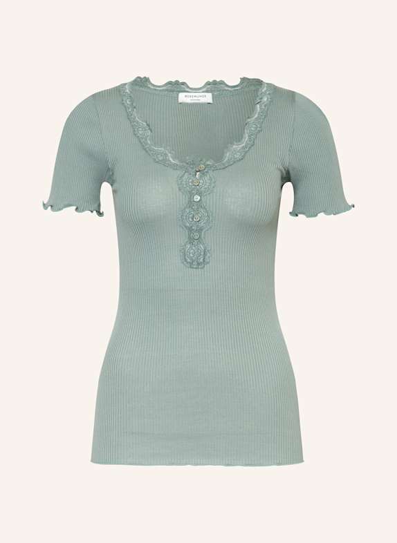rosemunde T-Shirt BEATHA mit Seide HELLGRÜN