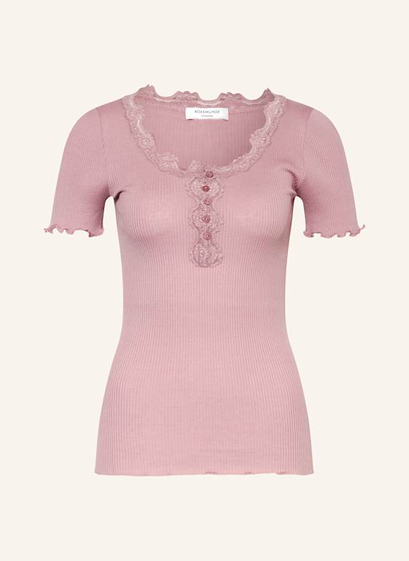 rosemunde T-Shirt BEATHA mit Seide ROSÉ