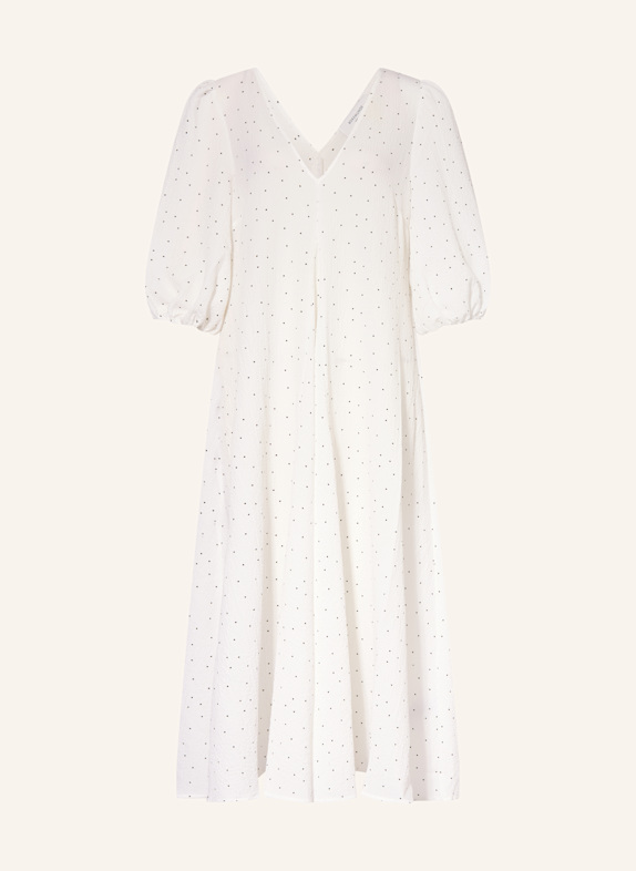 rosemunde Kleid KENDALL mit 3/4-Arm WEISS/ SCHWARZ