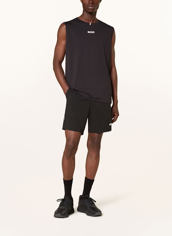 BOSS Tanktop TANK TOC ZWART