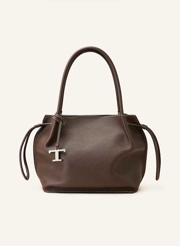TOD'S Shopper DUNKELBRAUN