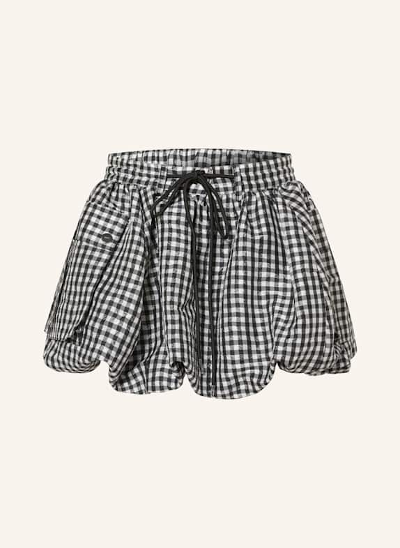GANNI Skirt BLACK/ WHITE