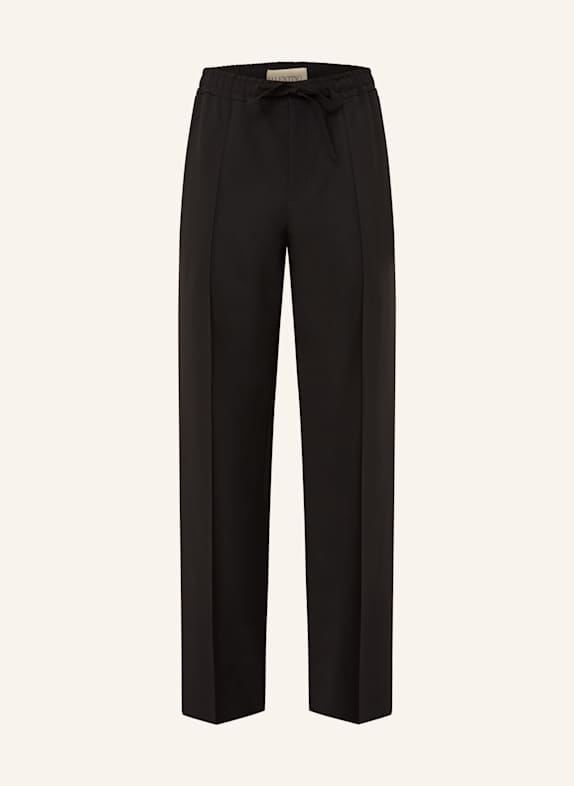 VALENTINO Pants in jogger style regular fit BLACK