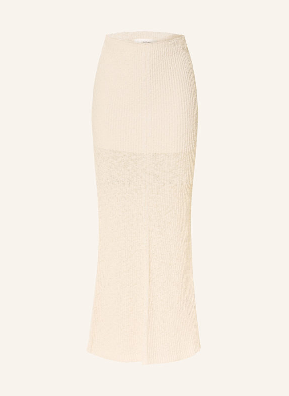 InWear Spódnica z dzianiny SIGAIW ECRU