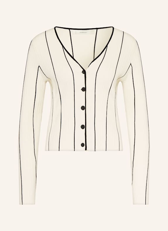 InWear Strickjacke SAIAIW CREME/ SCHWARZ