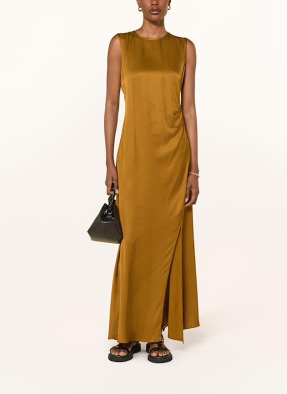 InWear Cocktailkleid KAYLAIW aus Satin BRAUN