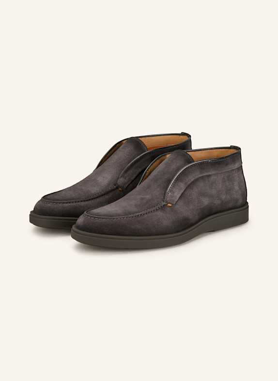 Santoni Slipper DRAGON DUNKELGRAU