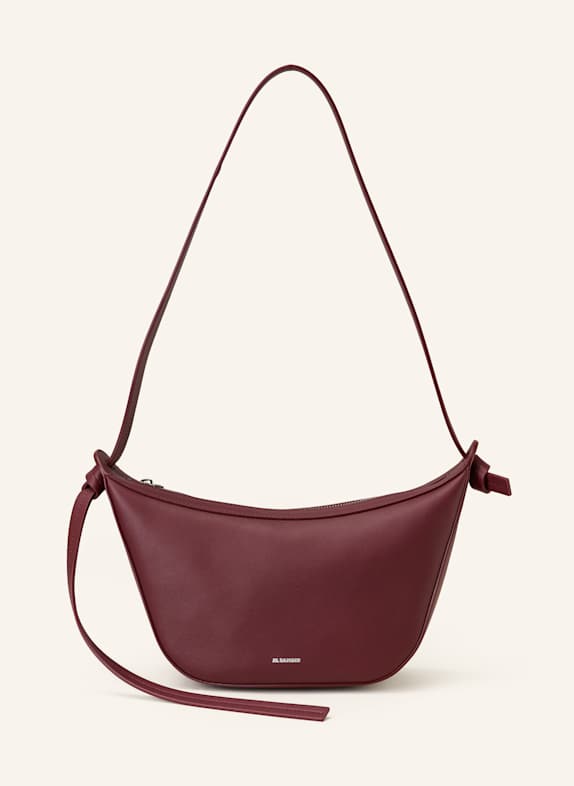 JIL SANDER Umhängetasche KNOT SMALL DUNKELROT