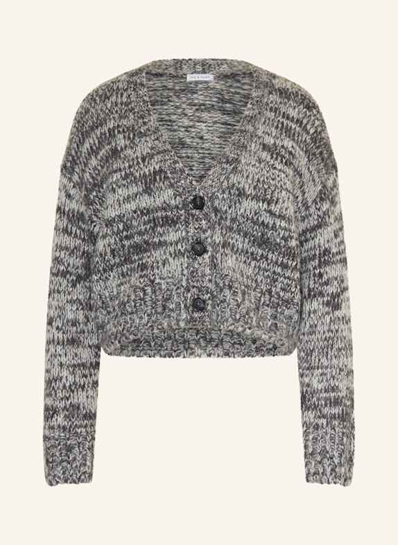 MRS & HUGS Automobili Lamborghini high neck zipped jacket DARK GRAY/ LIGHT GRAY
