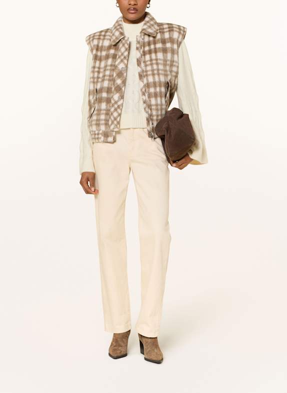 MRS & HUGS Weste BEIGE / ECRU