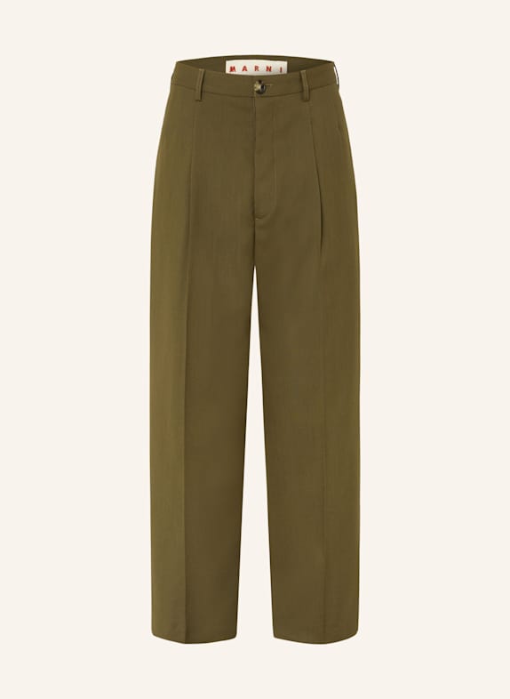 MARNI Chino Regular Fit OLIV