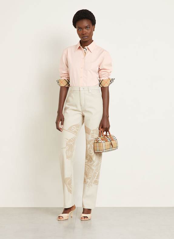 BURBERRY Hemdbluse LACHS
