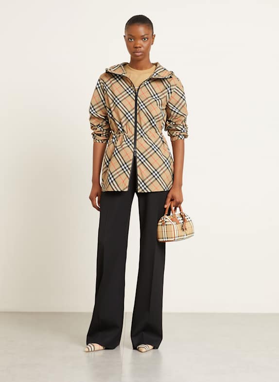 BURBERRY veste BEIGE/ NOIR/ ROUGE