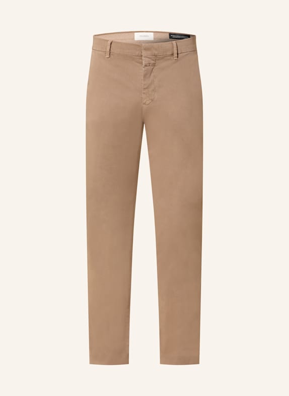 CLOSED Chino CLIFTON TRUE Slim Fit HELLBRAUN