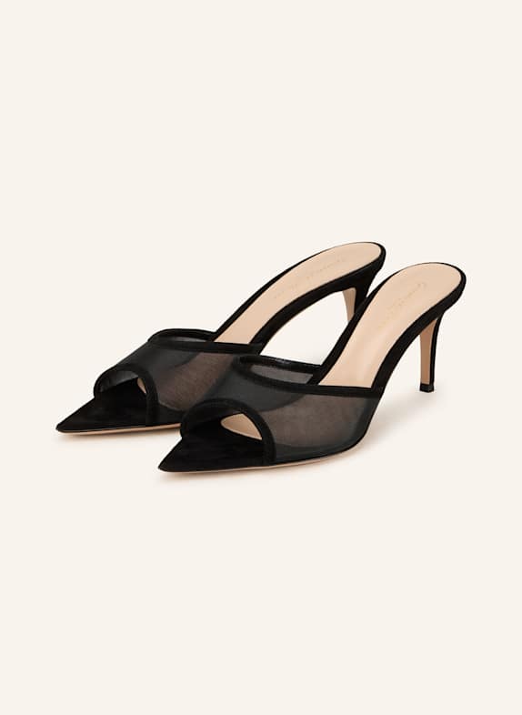 Gianvito Rossi Mules SCHWARZ