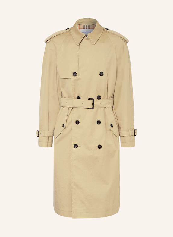 BURBERRY Trencz HIGHBURY JASNOBRĄZOWY