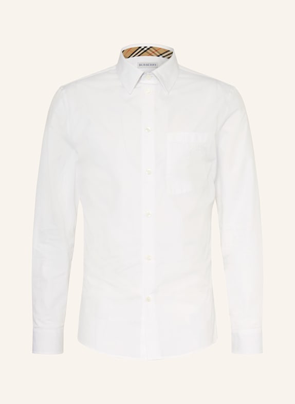 BURBERRY Hemd Regular Fit WEISS