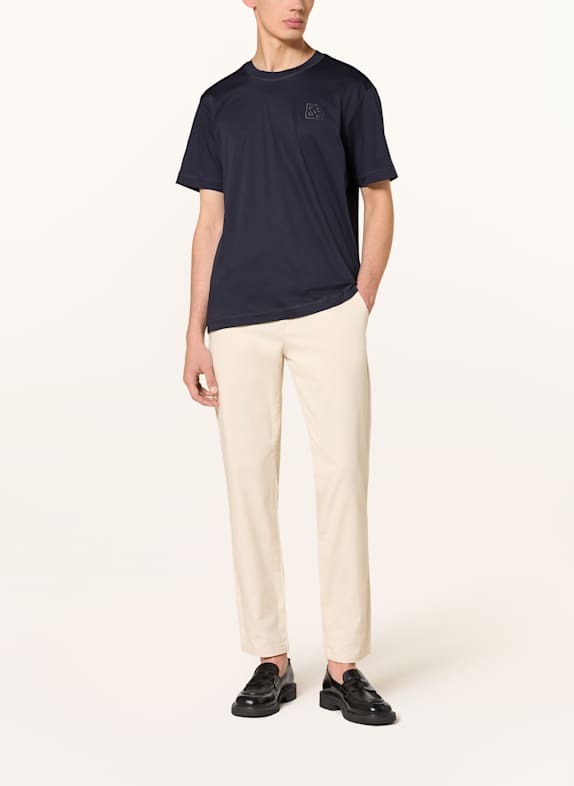 BOGNER T-shirt LUKAS DONKERBLAUW