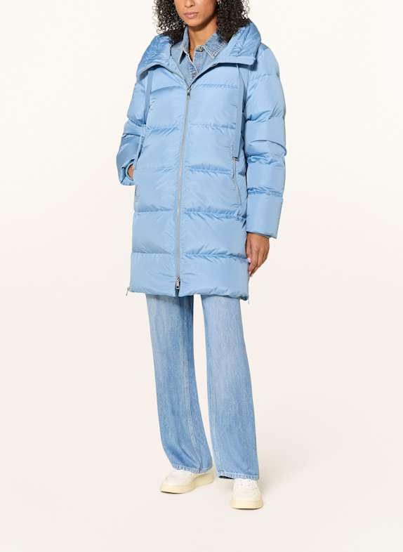 Rich & Royal Daunenmantel HELLBLAU