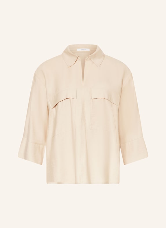 OPUS Blusenshirt FELMA mit 3/4-Arm CREME