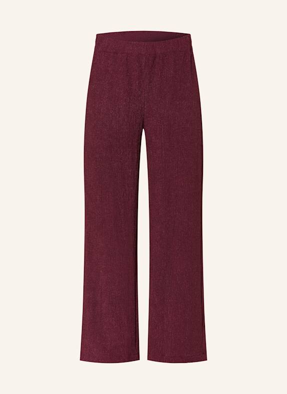 CARTOON Wide leg trousers DARK RED