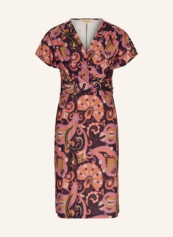 CARTOON Kleid DUNKELLILA/ HELLROT