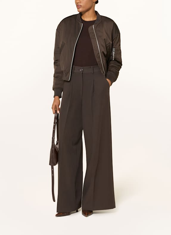 MRS & HUGS marlene broek MARRON FONCÉ