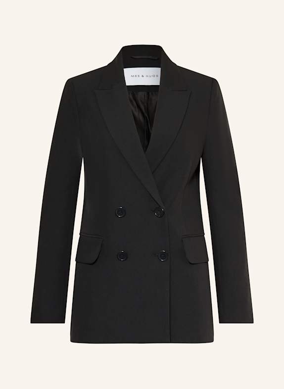 MRS & HUGS Blazer BLACK