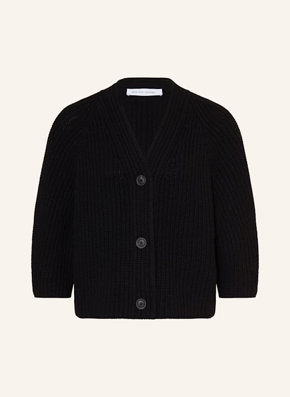 IRIS von ARNIM Strickjacke FALLOU SCHWARZ