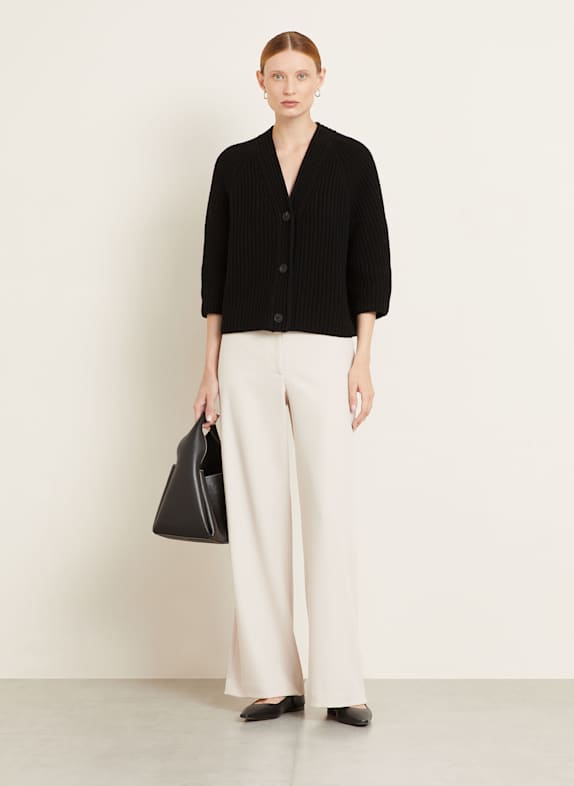 IRIS von ARNIM Gebreid vest FALLOU met 3/4-mouwen ZWART