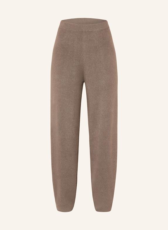 IRIS von ARNIM Strickhose ROBERTHA aus Cashmere BRAUN