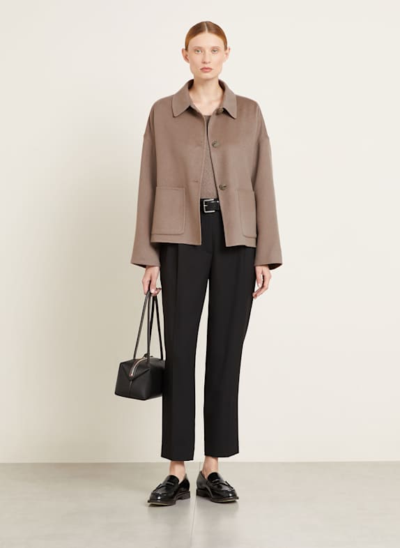 IRIS von ARNIM Veste caban DAVIA avec cachemire TAUPE