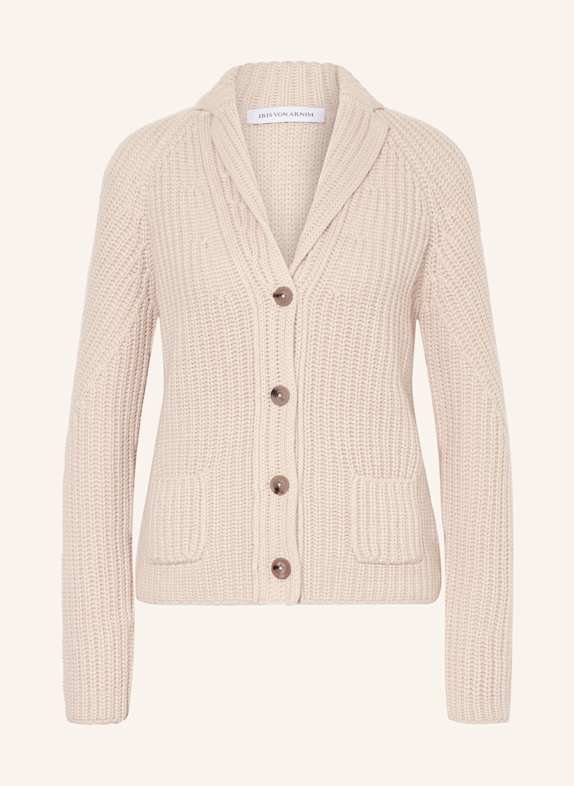 IRIS von ARNIM Strickjacke GWENDOLYN aus Cashmere CREME