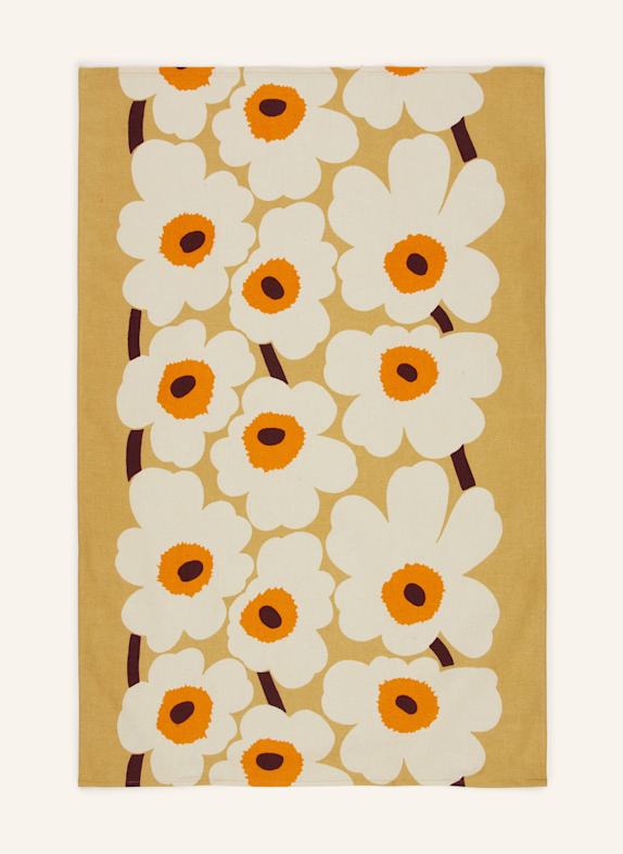 marimekko Dish towel UNIKKO BEIGE/ ECRU/ ORANGE