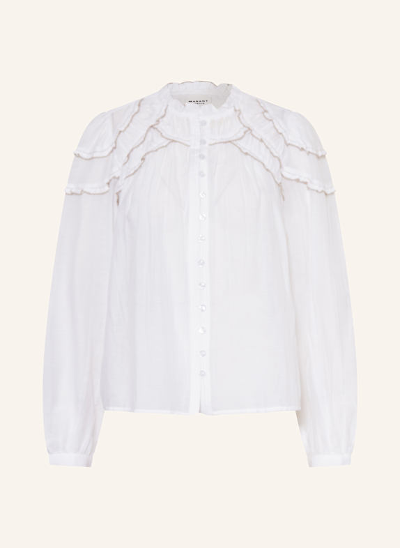 MARANT ÉTOILE Blouse CHRISTA BLANC