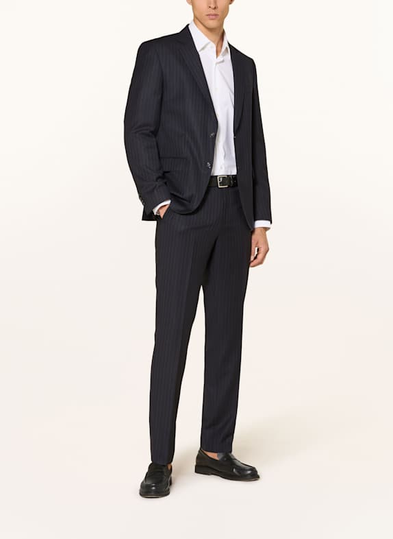 BOSS Spodnie garniturowe GENIUS slim fit 404 DARK BLUE