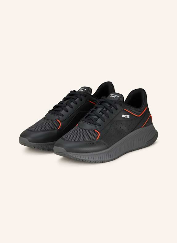 BOSS Sneaker TTNM EVO DUNKELGRAU/ ORANGE